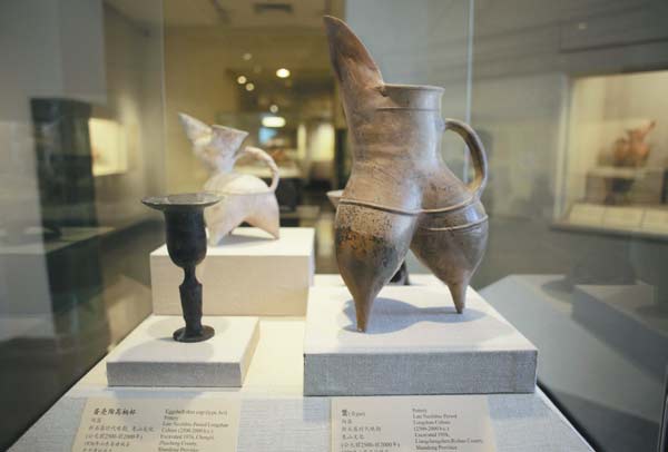 Ancient artifacts, modern museum