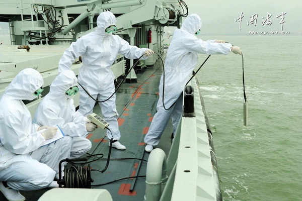 China's 1st NBC maritime rescue team unveiled