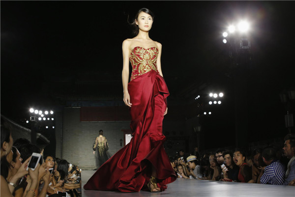 'Americans In China' fashion show