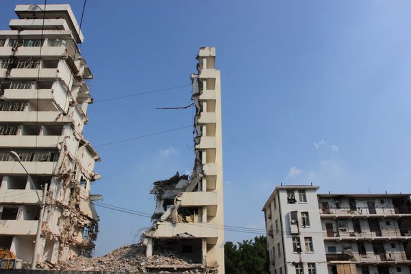 Demolition triggers safety fears