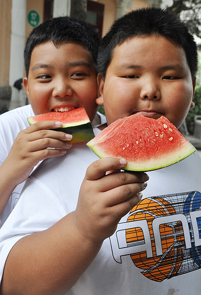 Summer camp tackles child obesity in China