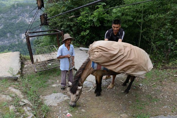 196 villagers' death-defying getaway