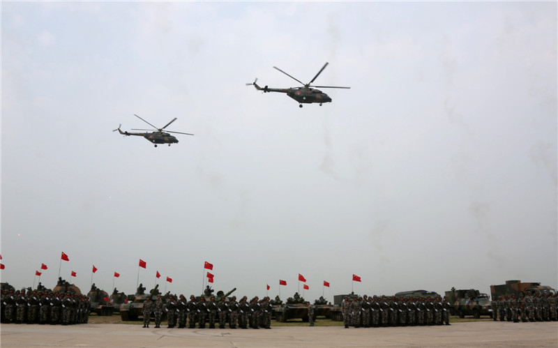 Chinese soldiers leave for joint drills in Russia