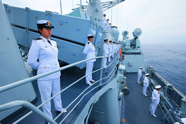 China sails through 'first island chain'