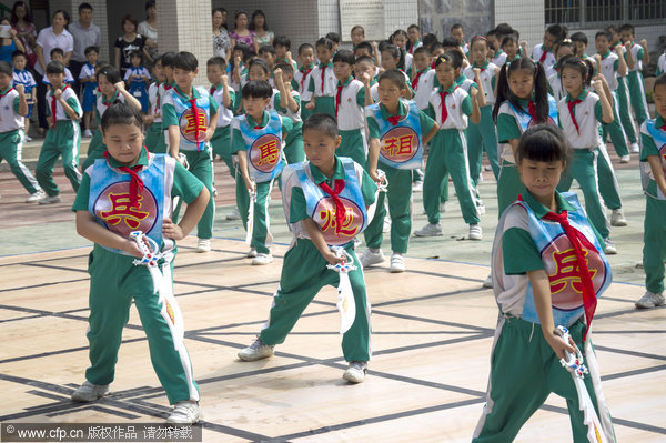 S China school opens on special 'chessboard'