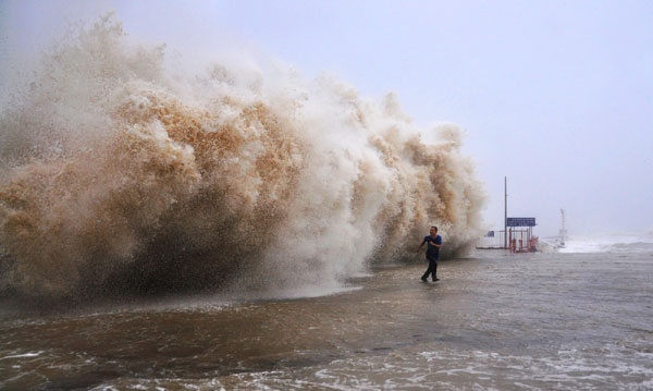 Typhoon Usagi kills 3 in China