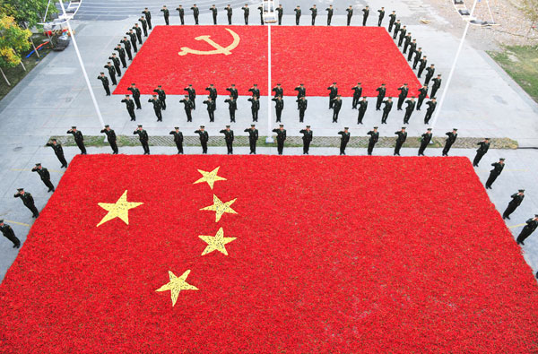 National Day heralded across China