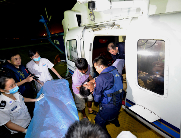 14 fishermen rescued, 2 dead, 58 missing after typhoon