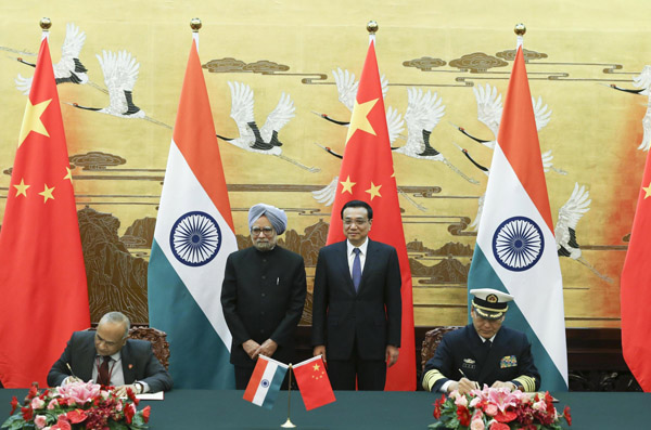 China and India sign 'landmark' border pact