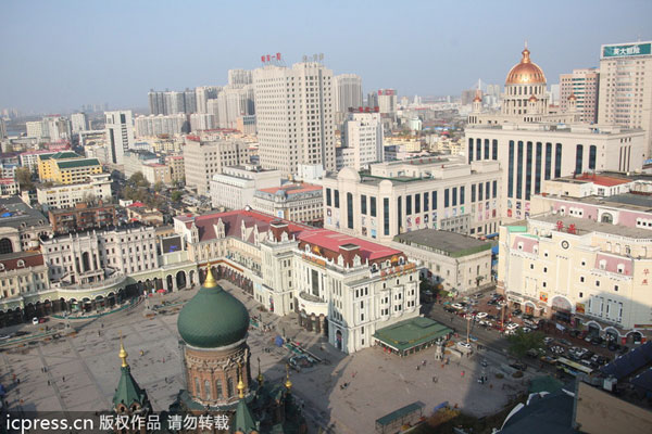 After smog, a sunny day in NE China city