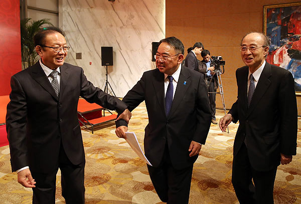Welcome reception of Beijing-Tokyo Forum held in Beijing