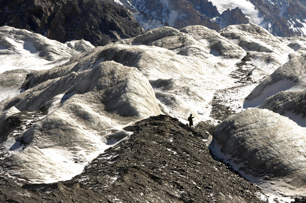 Qilian Mountains glaciers are shrinking