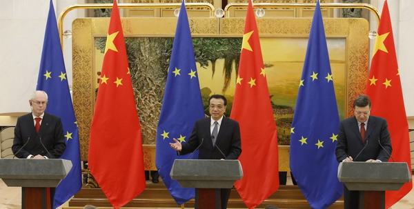 Chinese, EU leaders hold annual summit