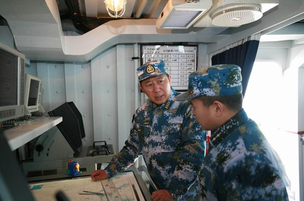 North China Sea Fleet assembles for training