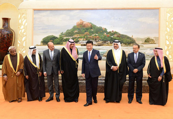 Chinese President meets GCC delegation