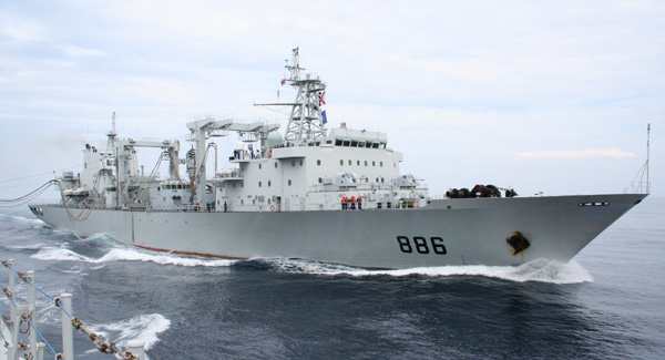 China sends Qiandaohu supply ship to join search
