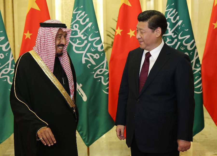 Xi meets Saudi Arabia crown prince in Beijing