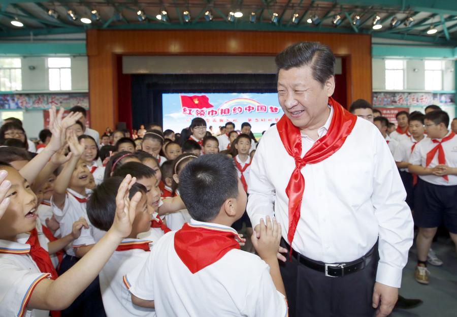 Xi urges socialist values for children
