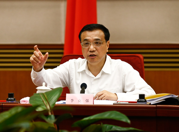 Help growth efforts, Li tells officials