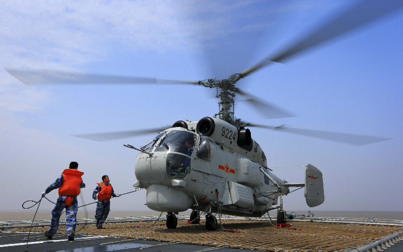 Joint drills boost Chinese navy