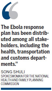 We're ready if Ebola arrives, say health officials