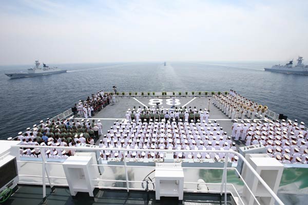 Navy holds memorial ceremony for Jiawu War