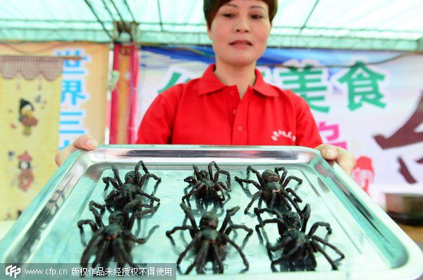 Insect cuisine suggested to solve food shortages