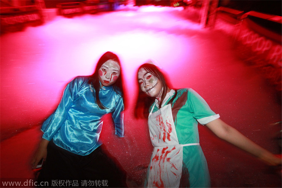 Hell lot of fun: Halloween in China