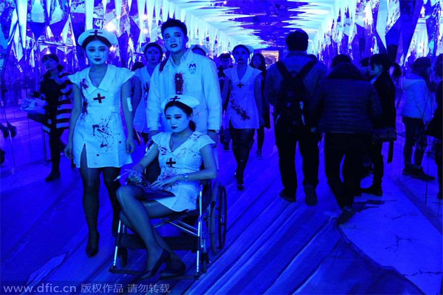 Hell lot of fun: Halloween in China