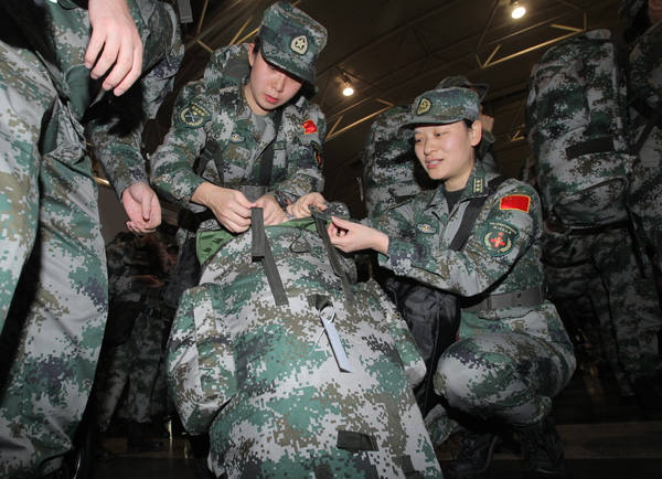 China army medics join Ebola battle