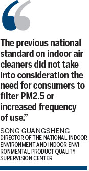 New standards set for air purifiers