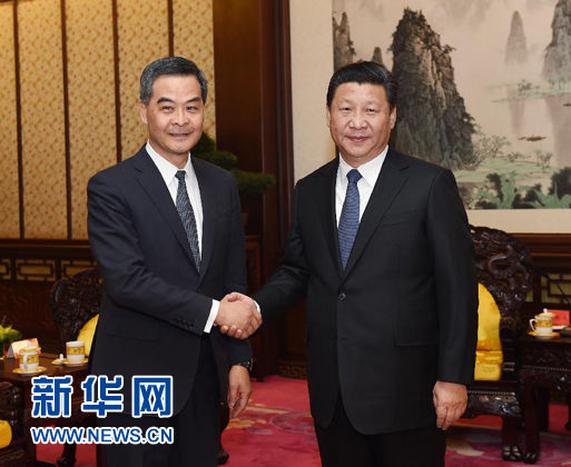 Xi urges legal, orderly political development in HK