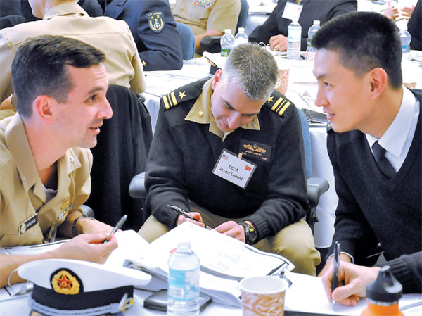Chinese navy officers find value in US visit