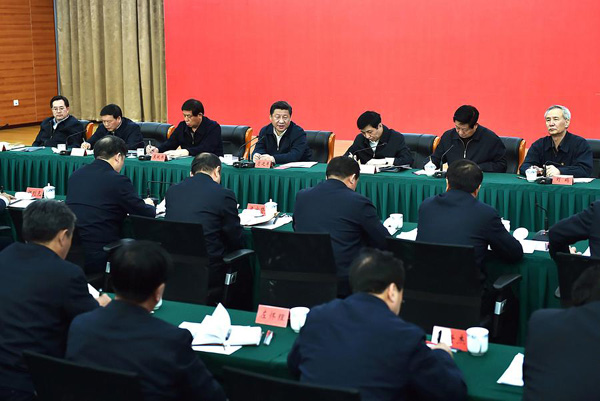 Xi stresses poverty relief for old revolutionary base areas