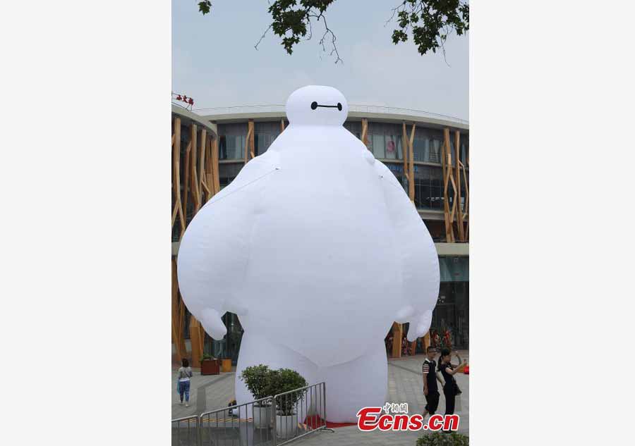 Baymax springs to its feet in Nanjing