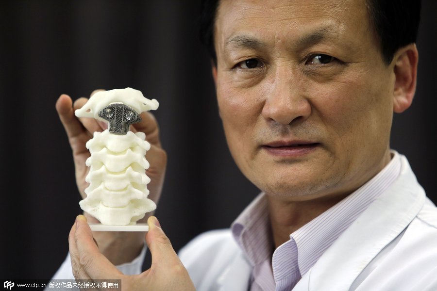 Want new ear or car? Try 3-D printing