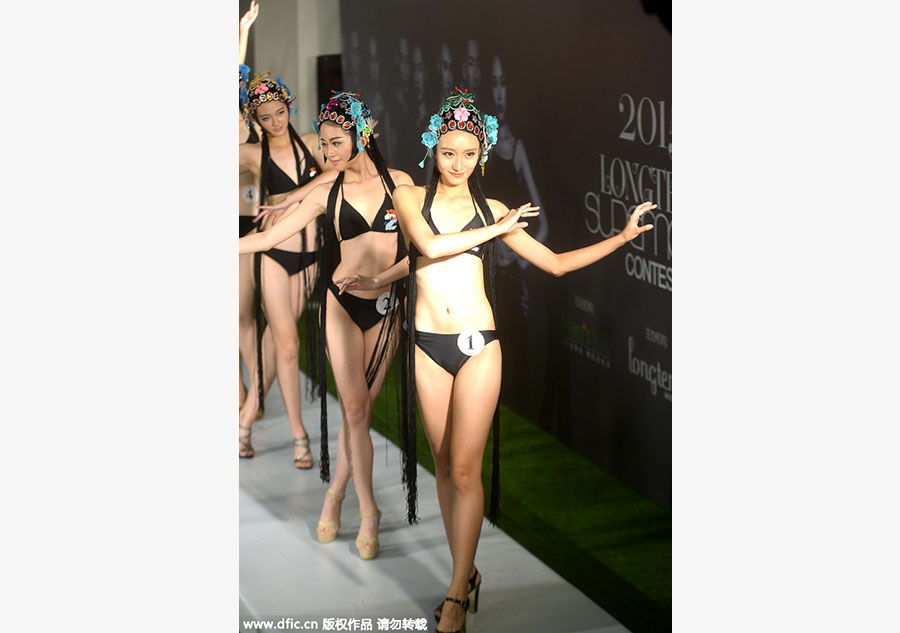 Models draw inspiration from Peking Opera