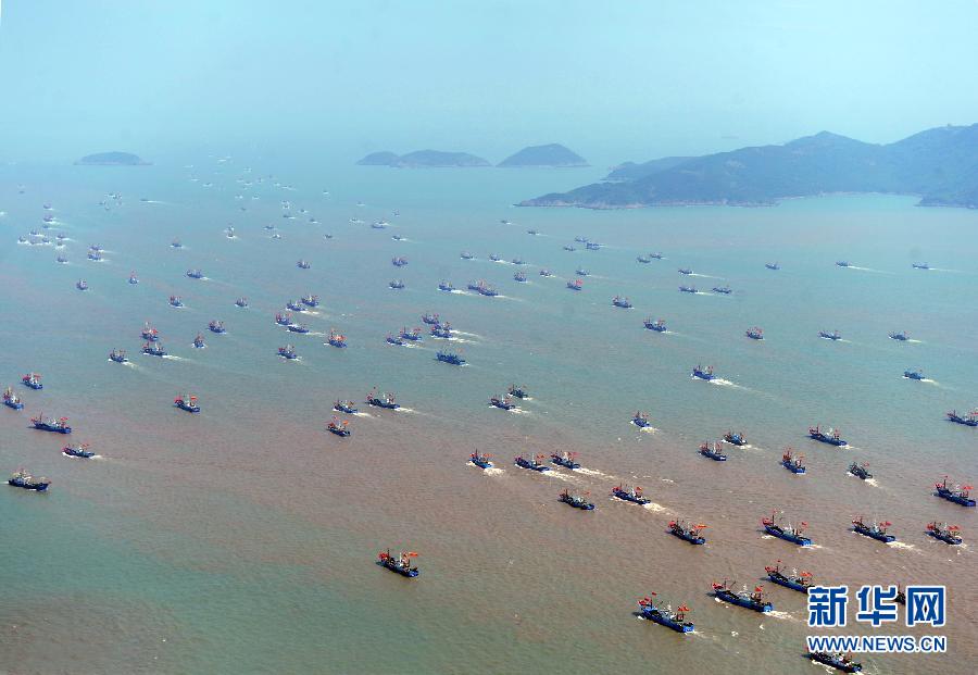 Fishing season begins in East China Sea