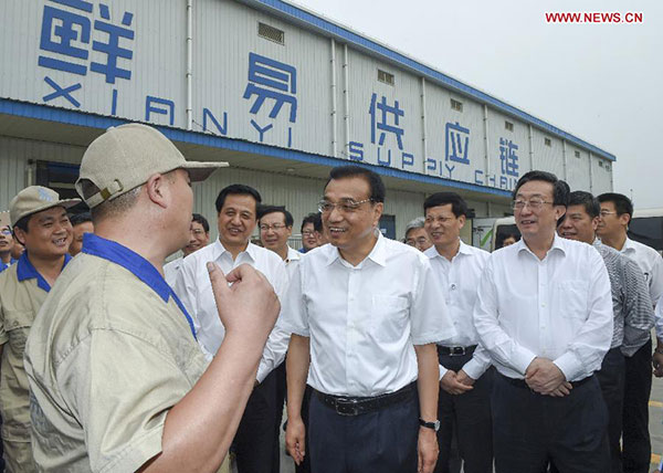 Premier emphasizes innovation, entrepreneurship on Henan trip