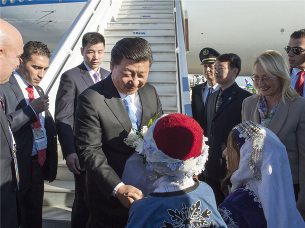 Chinese president arrives in Turkey for G20 summit
