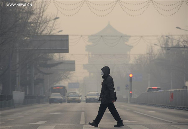 Top planner targets 40% cut in PM2.5 for Beijing-Tianjin-Hebei cluster