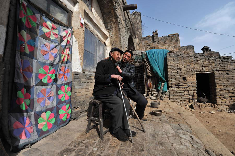 Elders, children cope alone in village after Spring Festival reunion