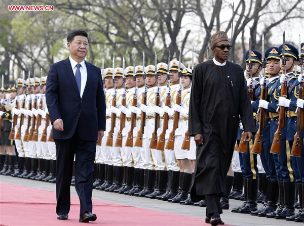 China, Nigeria pledge to further promote strategic relations