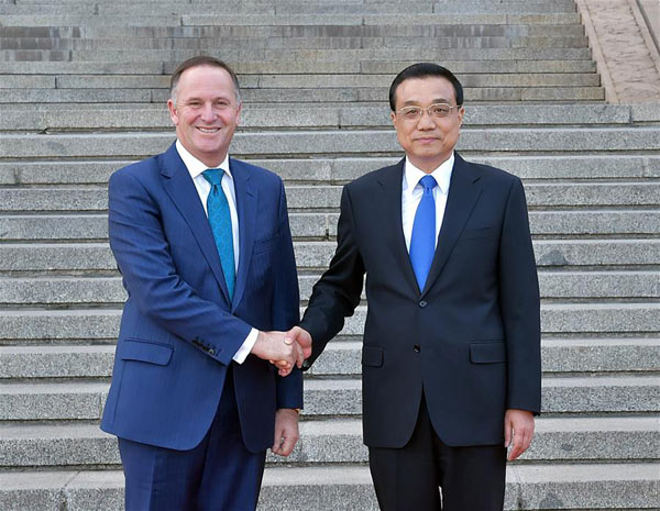 China, NZ envision broader FTA