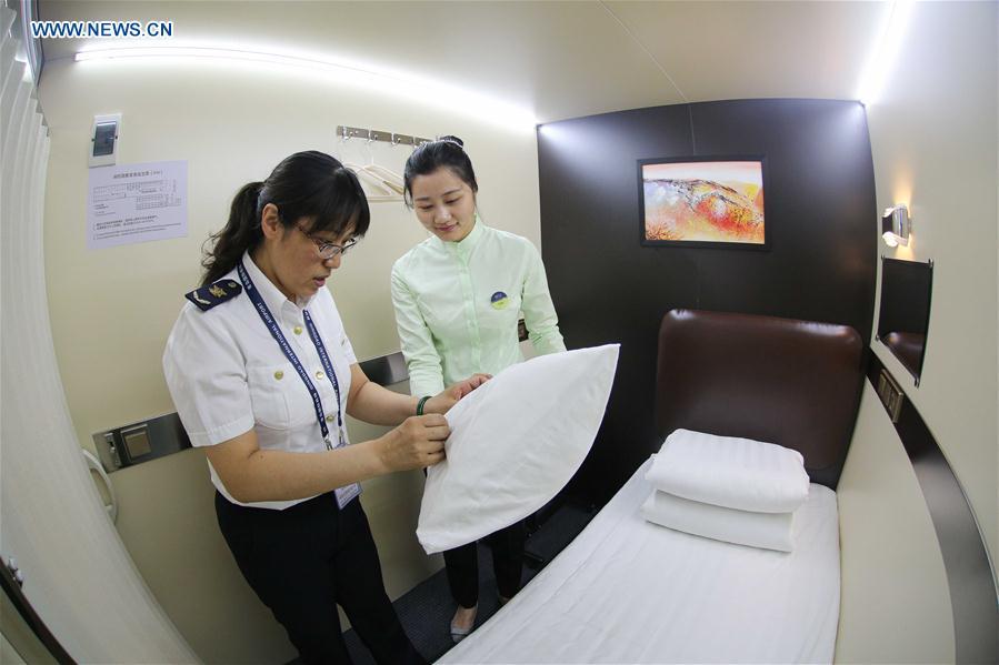 China's first capsule hotel