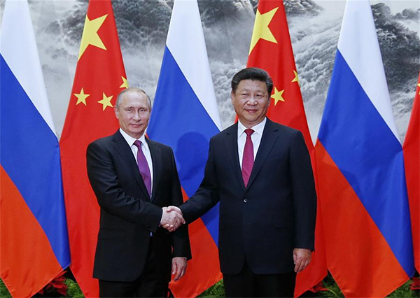 China, Russia pledge 'unswerving' partnership
