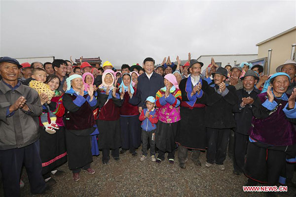 Respect, protect nature during development: Xi