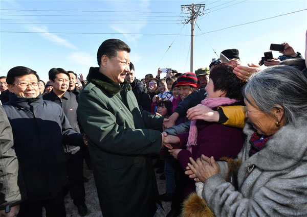 Xi's visits before Spring Festival