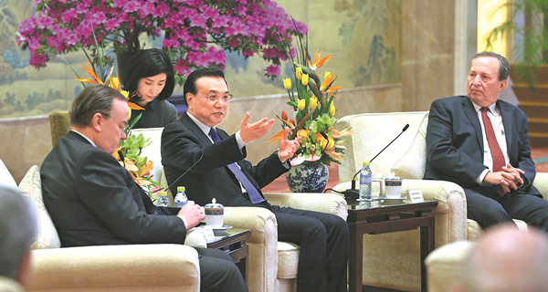 Li says trade friction should be tackled through dialogue