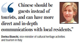 Italy rolls out red carpet for Chinese tourists